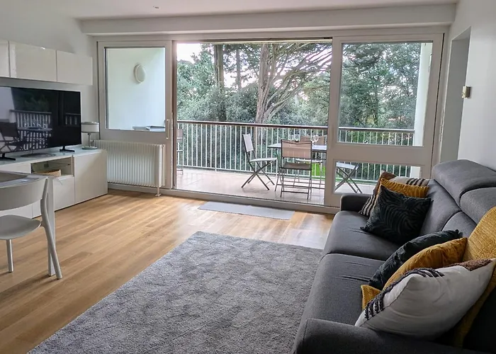 Ker Maretz Lumineux Entre Cote Et Parc Lägenhet *